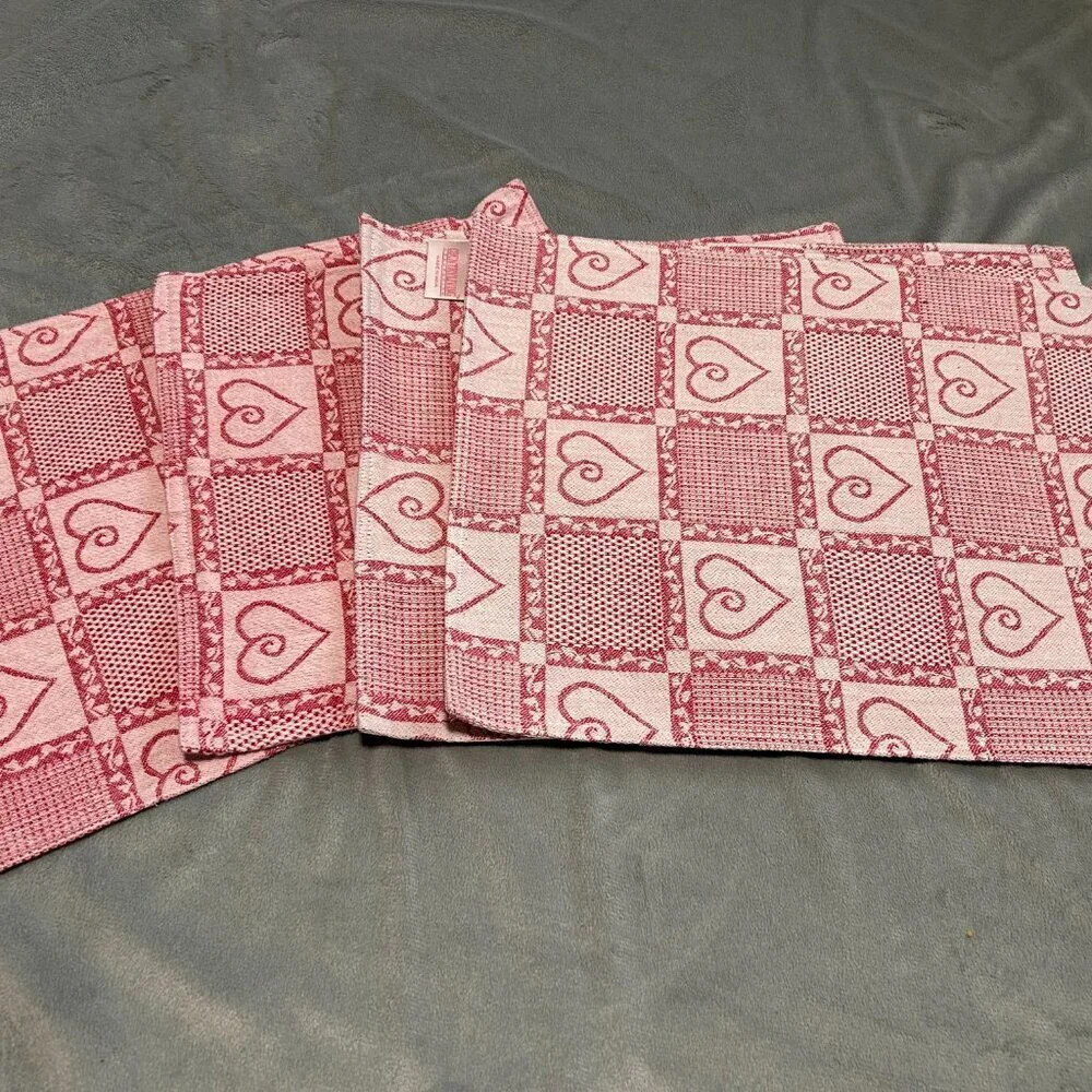 4 Sets of 4 Placemats St. Patrick's Day,Valentine's Day,Halloween & Christmas